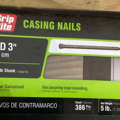3" Casing nails 5#