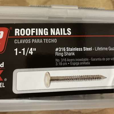 SS 1.25 Roof nail #1