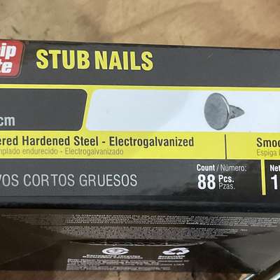 2" Stub nail