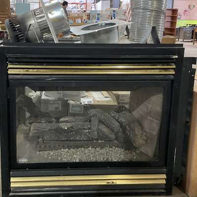 Kingsman propane fireplace stove