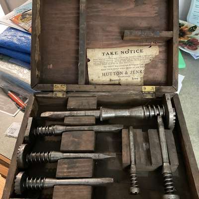 Vintage Valve Seat Surfacing Set