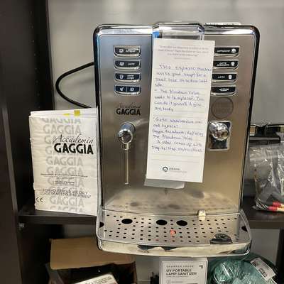 gaggia accademia espresso machine