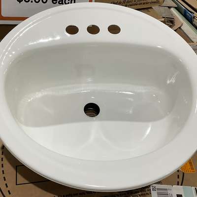 enamel steel sink