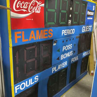LG Electronic Scoreboard