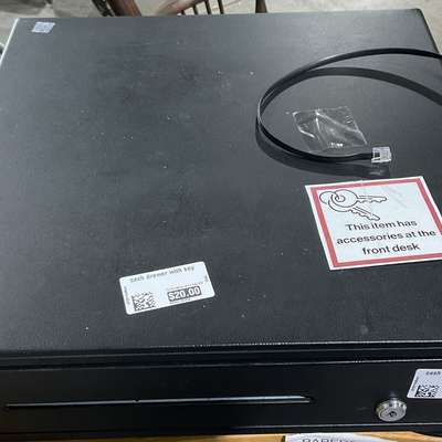 cash drawer with key