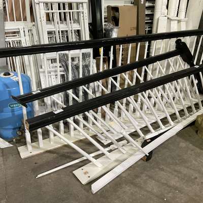 20 ft complete stair railing
