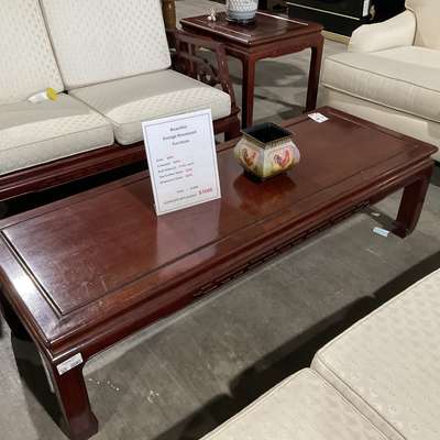 Rosewood Coffee Table/Bench