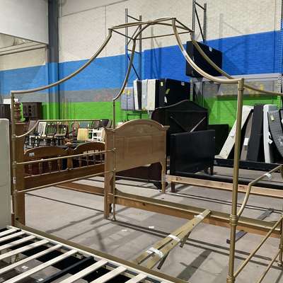 Metal Canopy Bed(FULL)