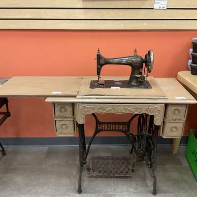 antique sewing machine