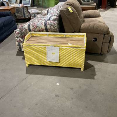 Alum Outdoor Storage Bench