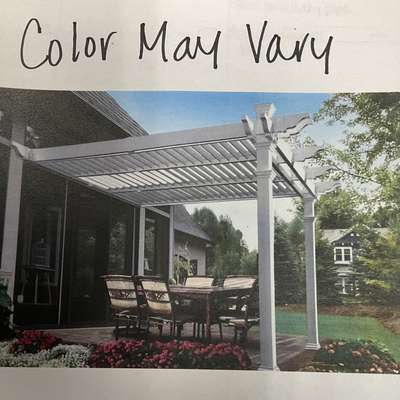 12 x 12 Flat top pergola