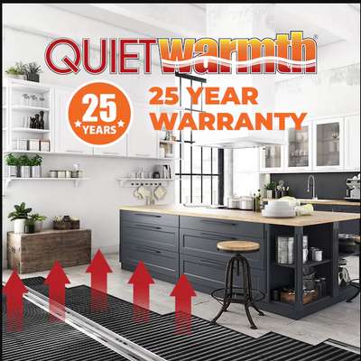 Radiant Floor Heating Mat 3x25' 120v